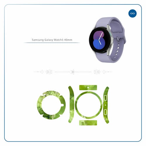 Samsung_Watch5 40mm_Green_Crystal_Marble_2